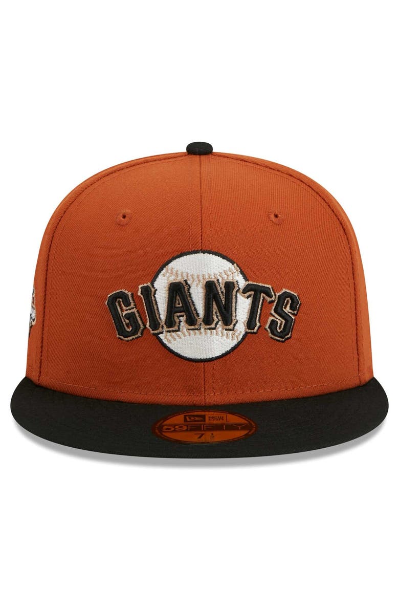New Era Men's New Era Orange/Black San Francisco Giants 59FIFTY Fitted Hat, Alternate, color, 