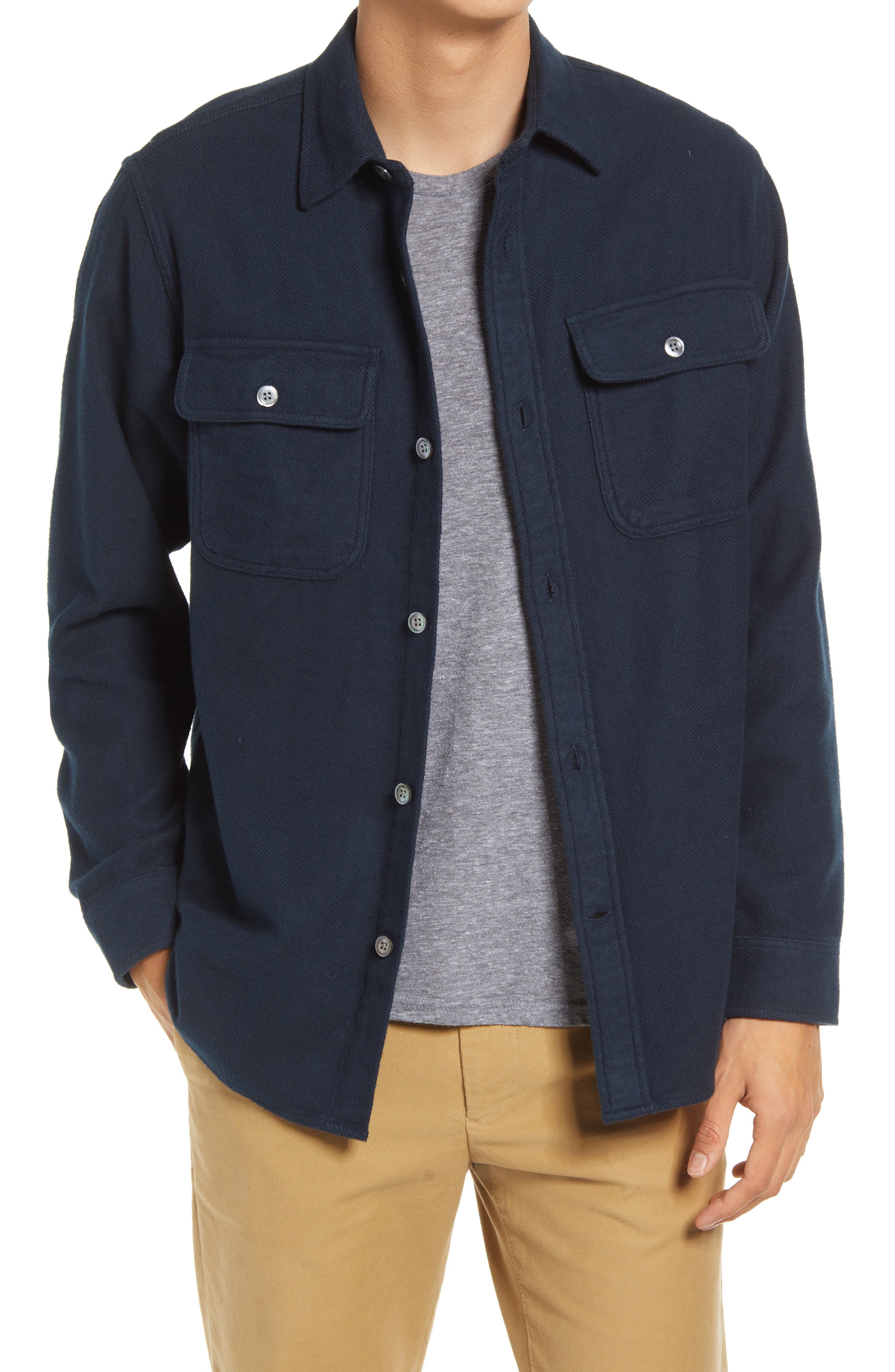 NN07 Alf 5146 Flannel Button-Down Shirt