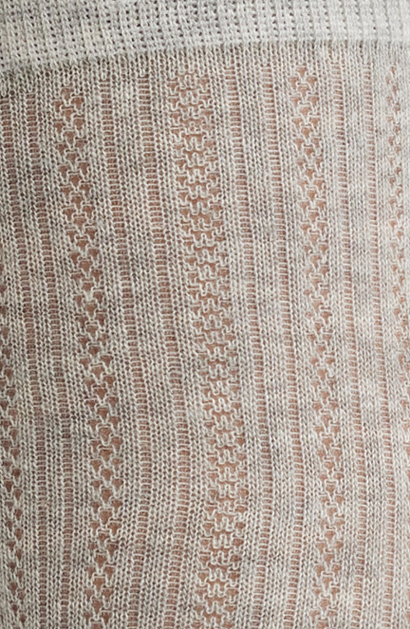 Kate Pointelle Bow Crew Socks - image 4