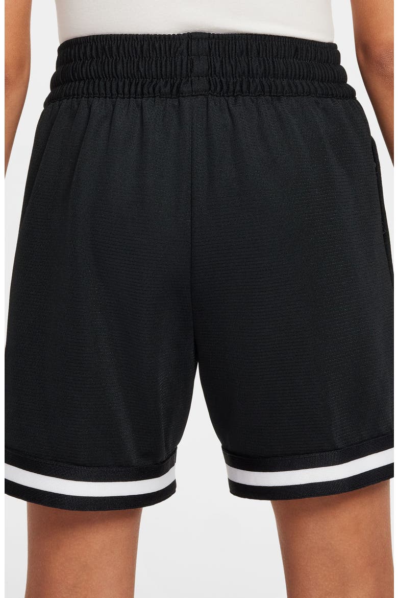 Kids' Dri-FIT DNA Athletic Shorts, Alternate, color, 010 BLACK/WHITE