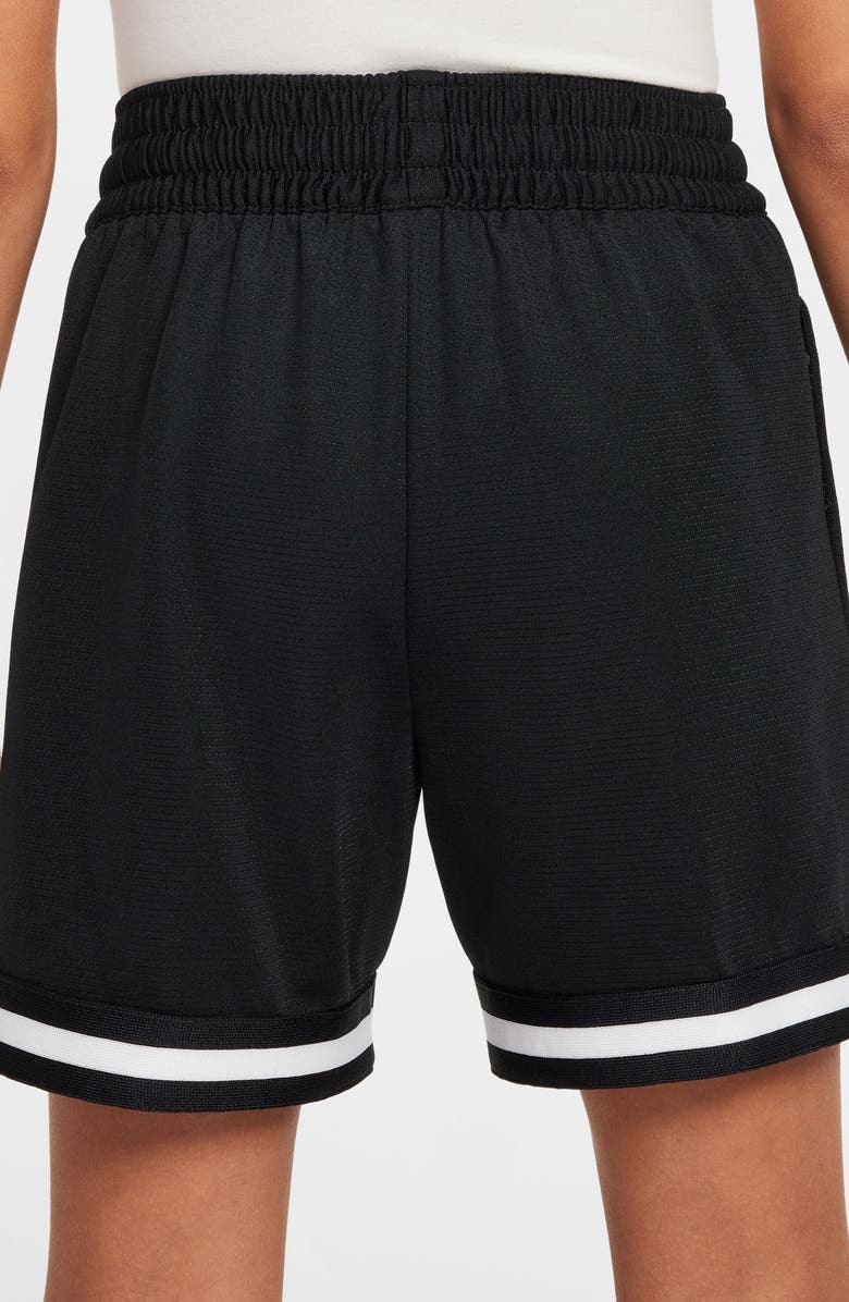 Nike Kids' Dri-FIT DNA Athletic Shorts, Alternate, color, 010 Black/White