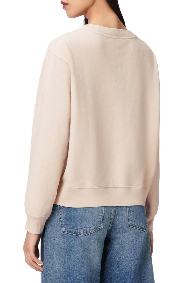 Insignia Pippa Relaxed Fit Cotton Sweatshirt, Alternate, color, CRYSTAL PINK