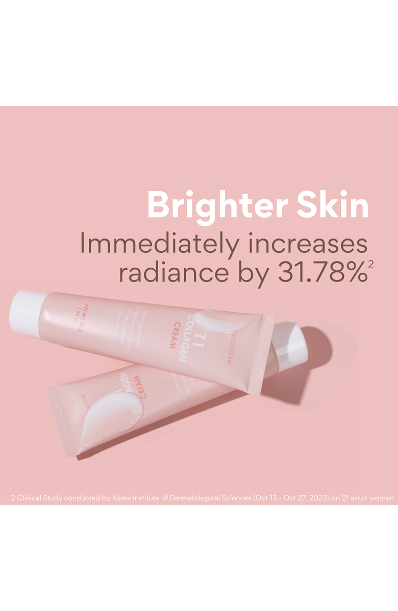 Kocostar T1 Collagen Cream, Alternate, color, White