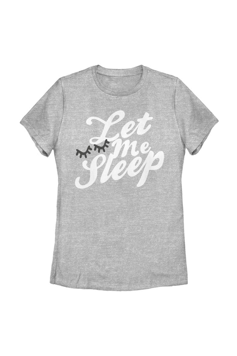 Women's Lost Gods Let Me Sleep  Graphic T-Shirt, Main, color, Athletic Heather