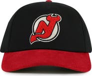American Needle Men's American Needle  Black/Red New Jersey Devils Burnett Adjustable Hat