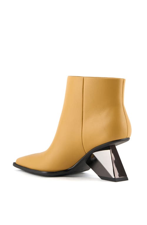 United Nude Rockit Pull On Bootie In Gold