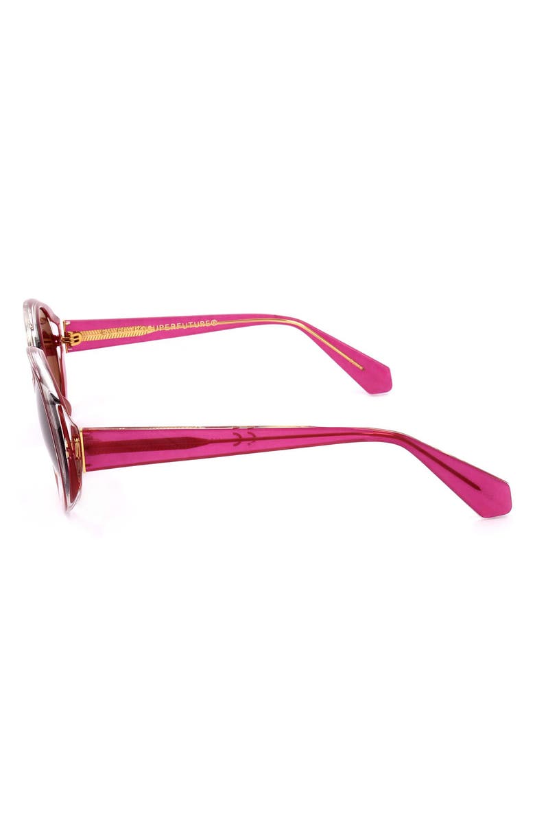 SUPER by RETROSUPERFUTURE<sup>®</sup> 56mm Round Sunglasses, Alternate, color, Red