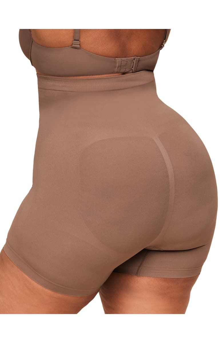 Adore Me Reece High-Waisted Smoothing Shorts, Alternate, color, 