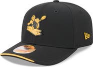 New Era Men's New Era Black Pittsburgh Steelers 2026 Sideline Throwback 9SEVENTY Adjustable Hat