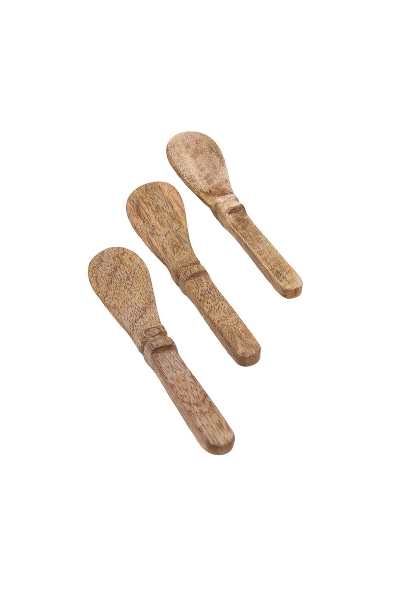 Lana Serving Spreaders Set of 3, Alternate, color, Brown
