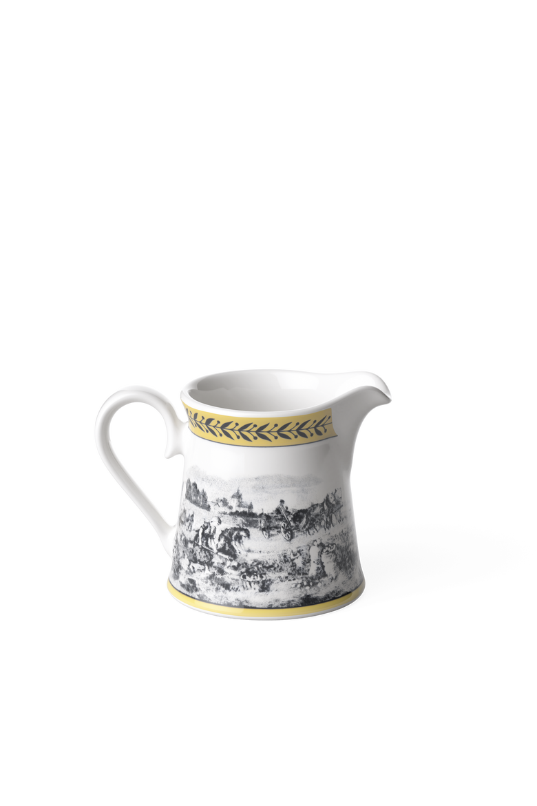 Audun Ferme Creamer, Alternate, color, White