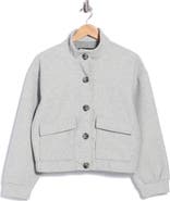 NVLT Funnel Neck Felt Jacket