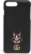 Gucci iPhone 7 Leather Phone Case