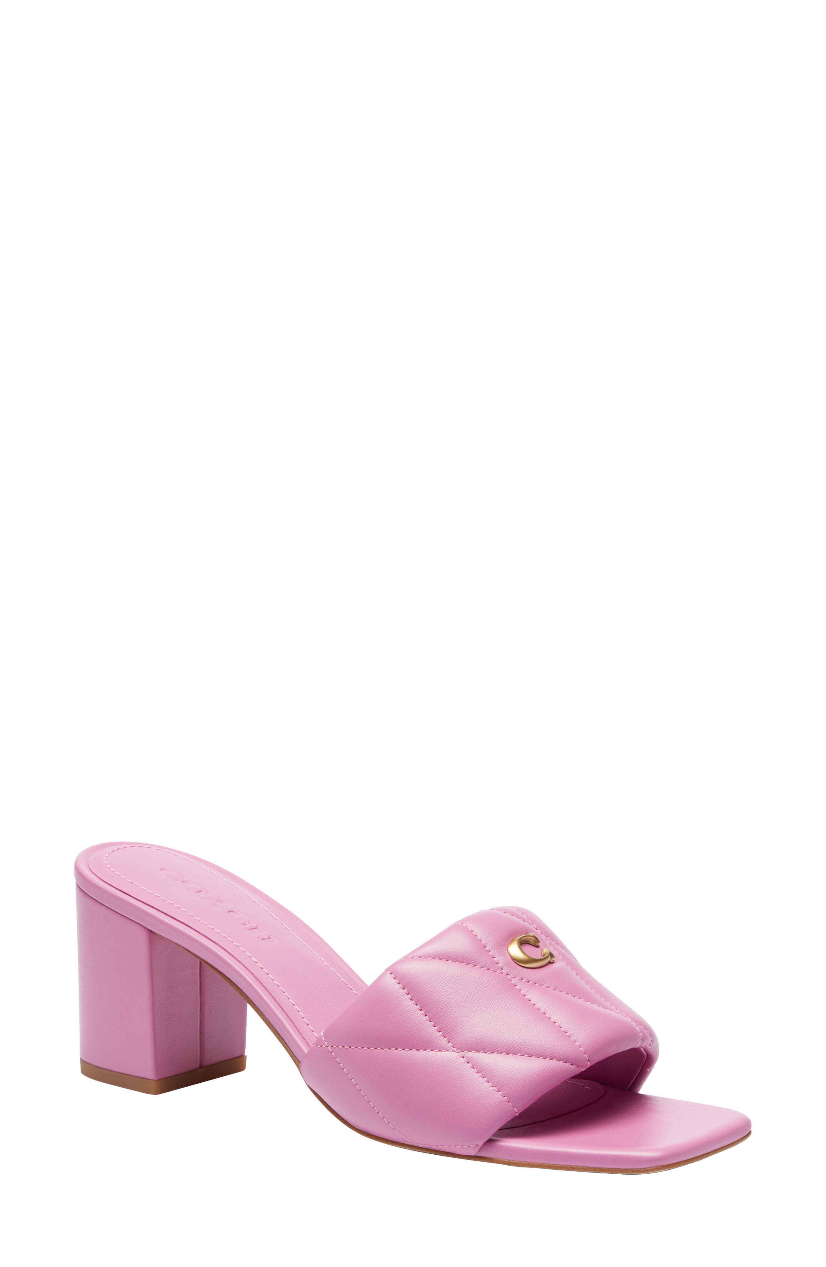 Pink Block-Heel Sandals for Women | Nordstrom
