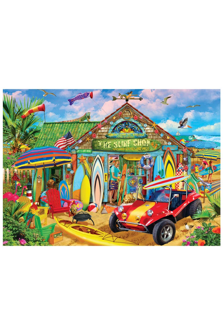 Beach Time Fun 1000 Piece Jigsaw Puzzle, Alternate, color, Multicolor