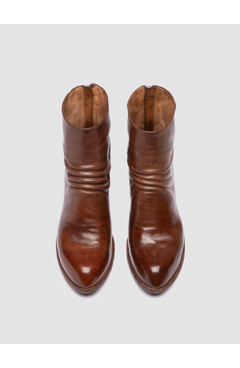 Officine Creative Wade 002 Leather Western Boots, Alternate, color, Light Brown