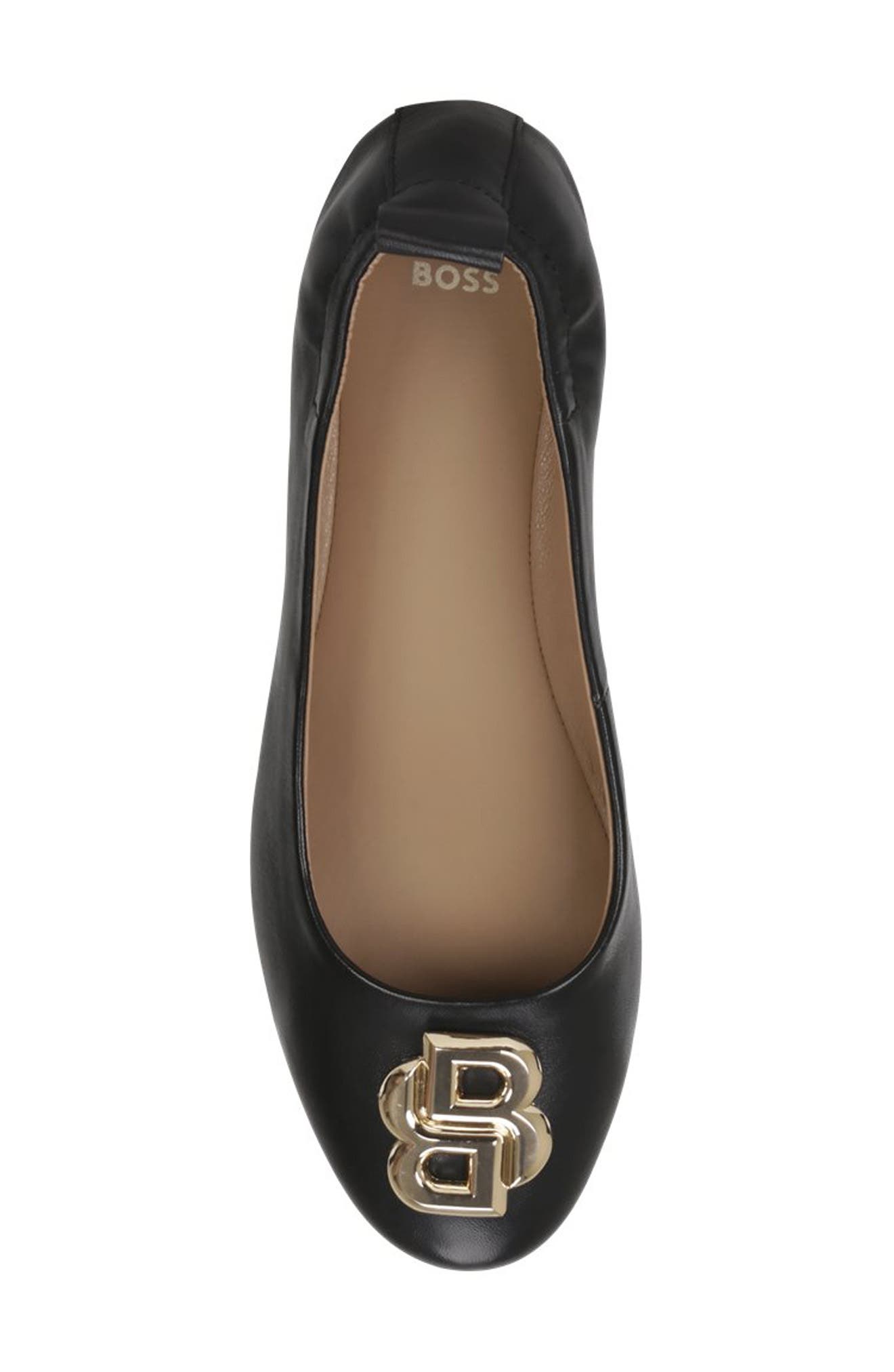 BOSS Dasy Ballet Flat, Alternate, color, Black