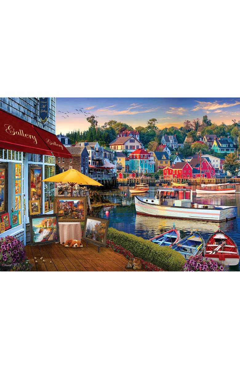 Cobble Hill Harbor Gallery 1000 Piece Puzzle, Alternate, color, Multicolored