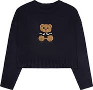 Ava & Yelly Kids' Bear Pullover Sweater