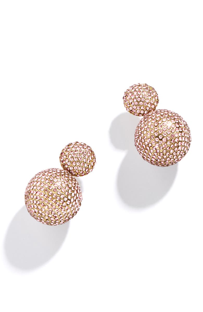 BaubleBar Azharia Drop Earrings, Main, color, Blush