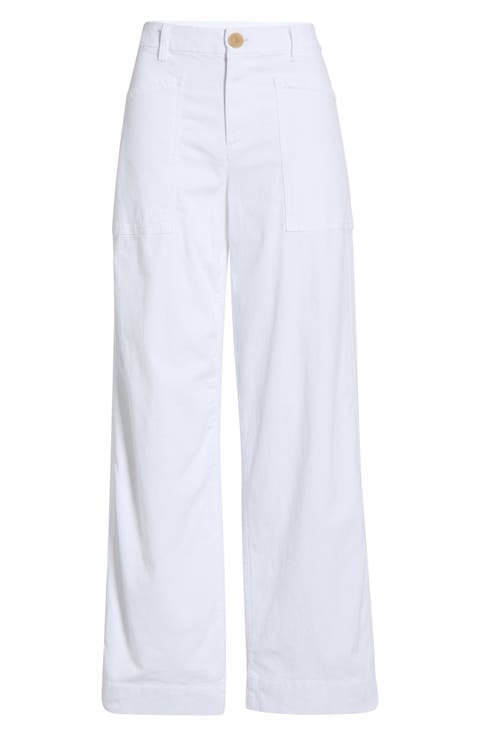 Limerick Mid Rise Wrap Pocket Pants