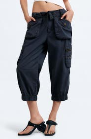 Desigual Relaxed Cotton Cargo Pants