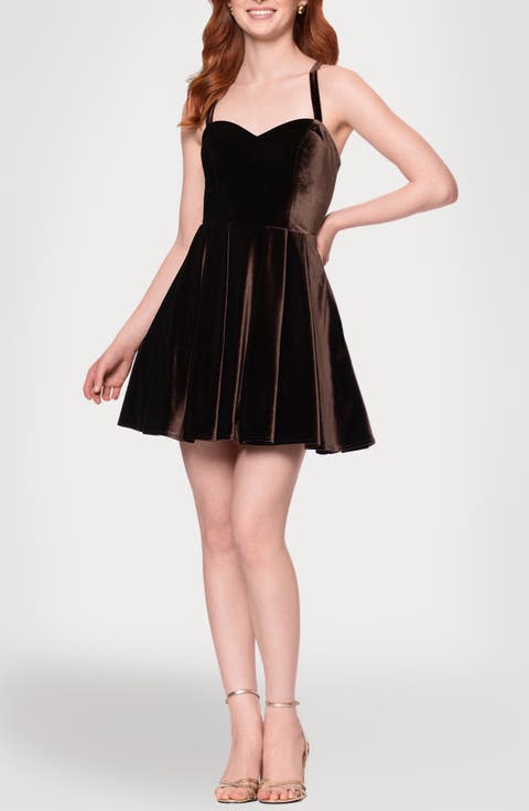 Velvet Minidress