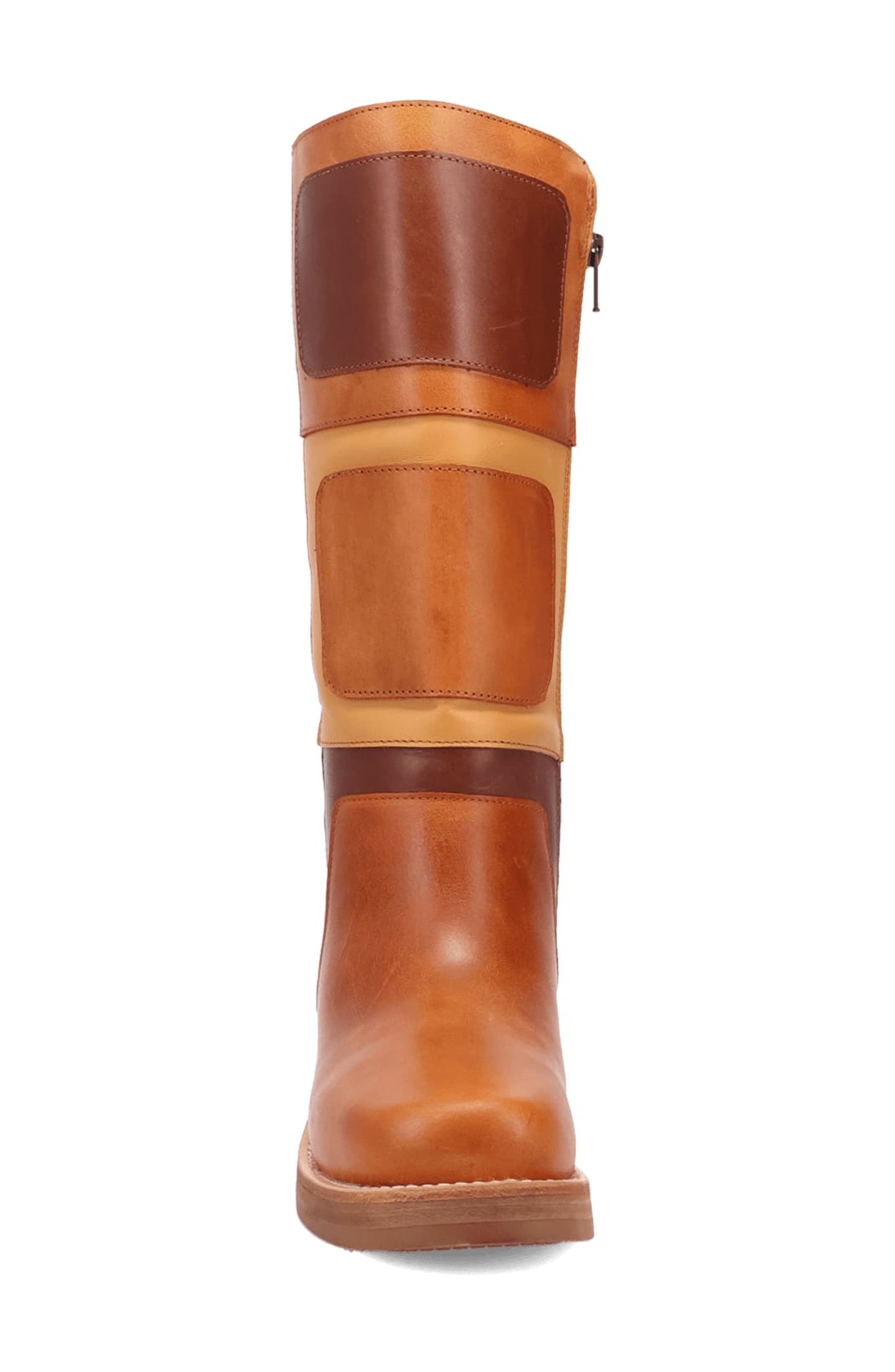 Patches Boot, Alternate, color, TAN
