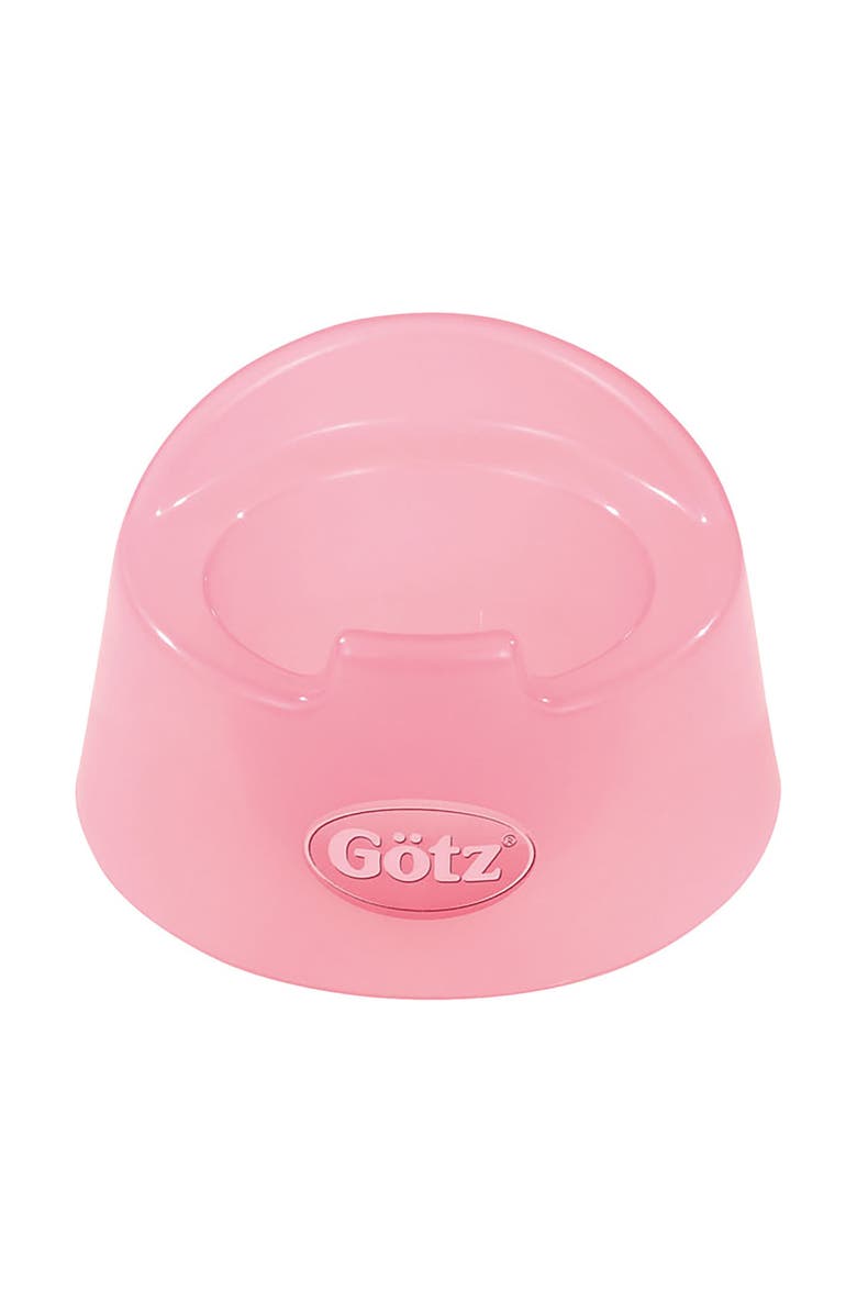 Gotz Basic Boutique Doll Sized Pink Potty for 13" Baby Dolls, Main, color, Pink