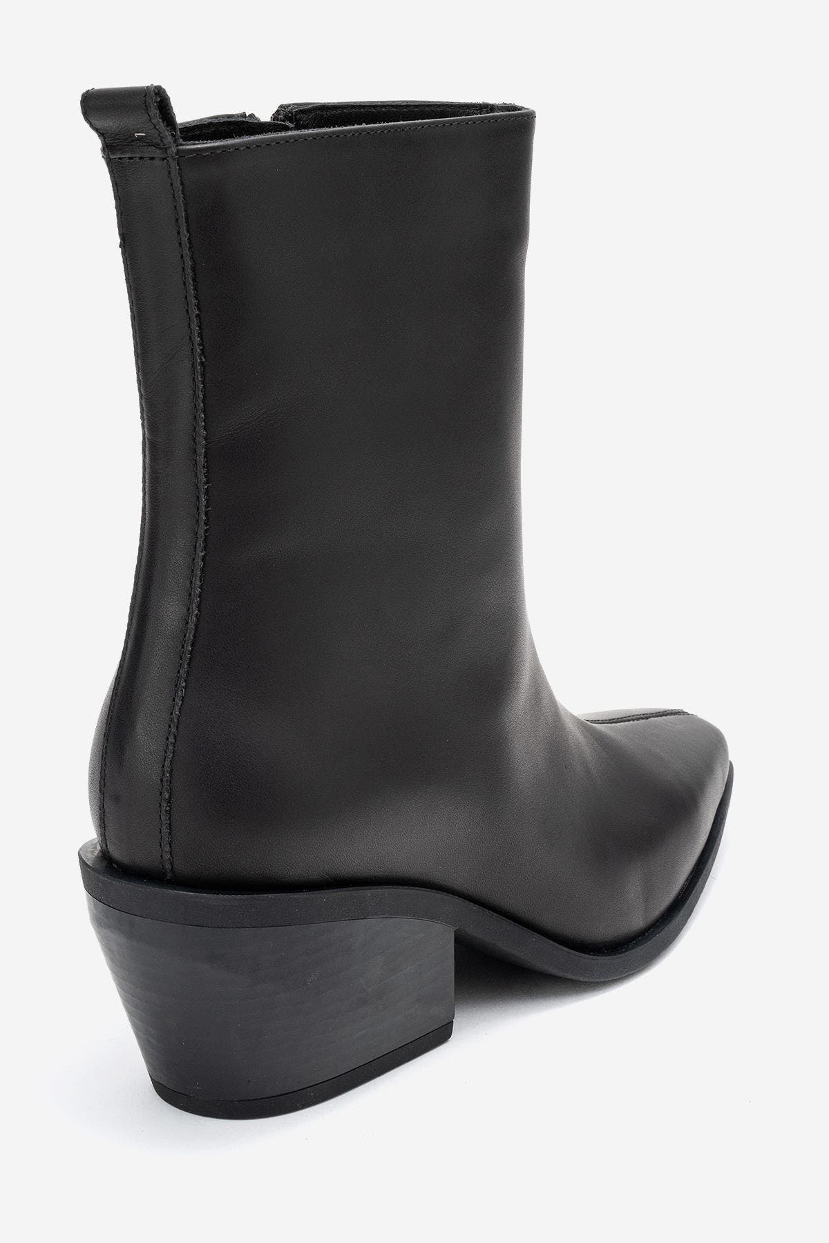 Forever & Always Shoes Lexia Leather Western Boot, Alternate, color, 