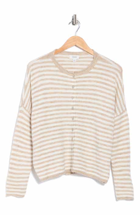 CeCe Stripe Cardigan