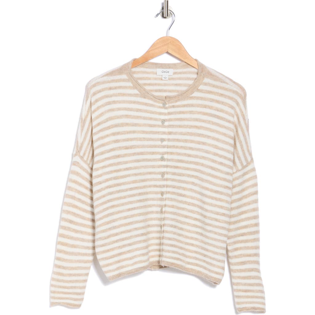 Cece Stripe Cardigan