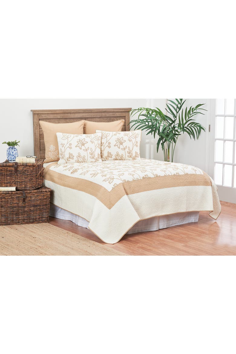Harlow Quilt, Main, color, Brown