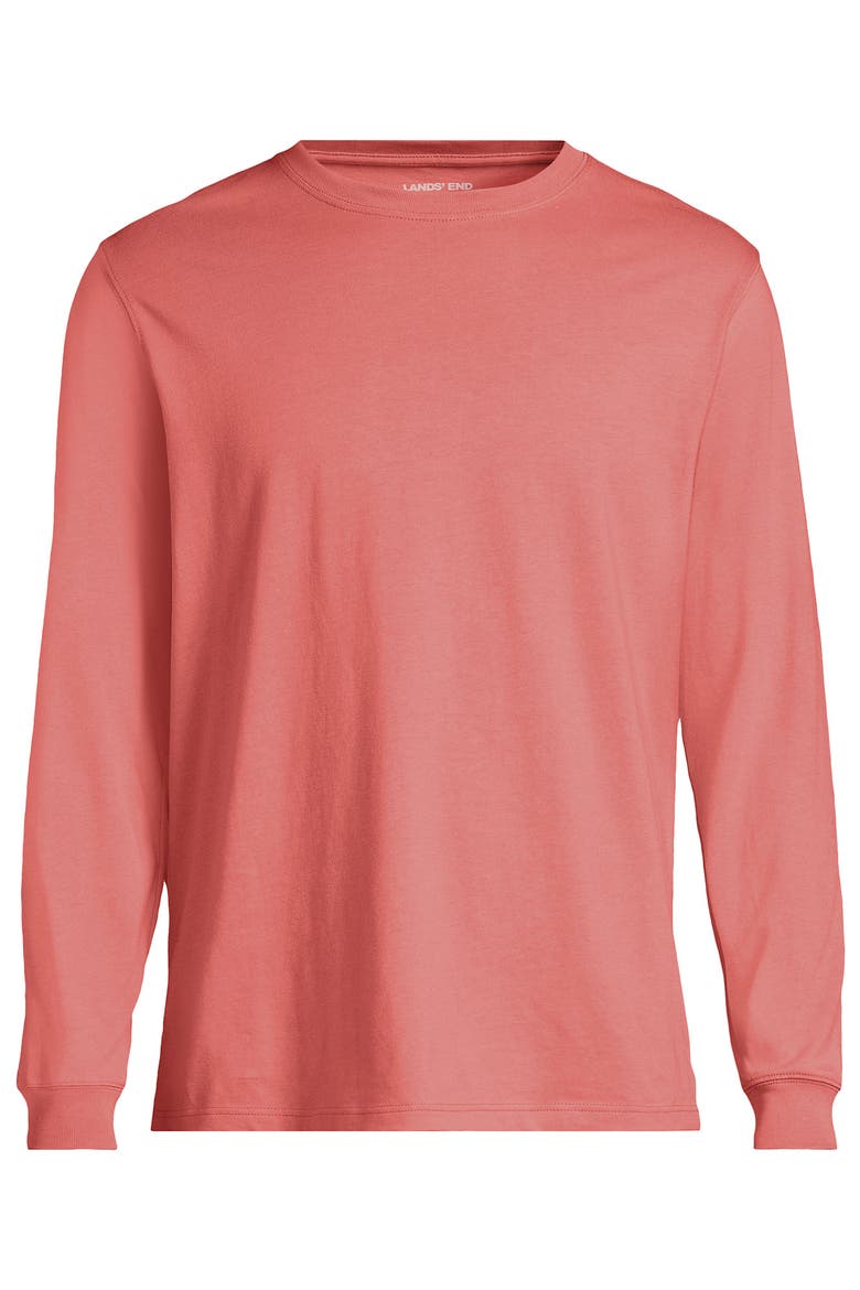 Super-T Long Sleeve T-Shirt, Alternate, color, Coral Clay
