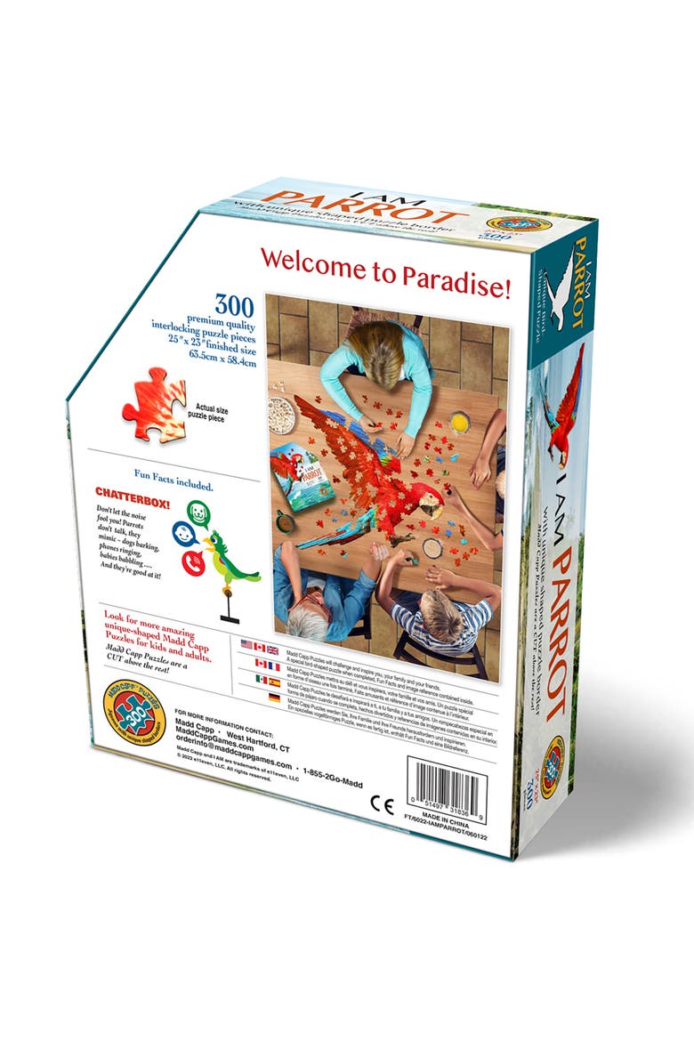 Parrot 300 Piece Jigsaw Puzzle, Alternate, color, Multicolored