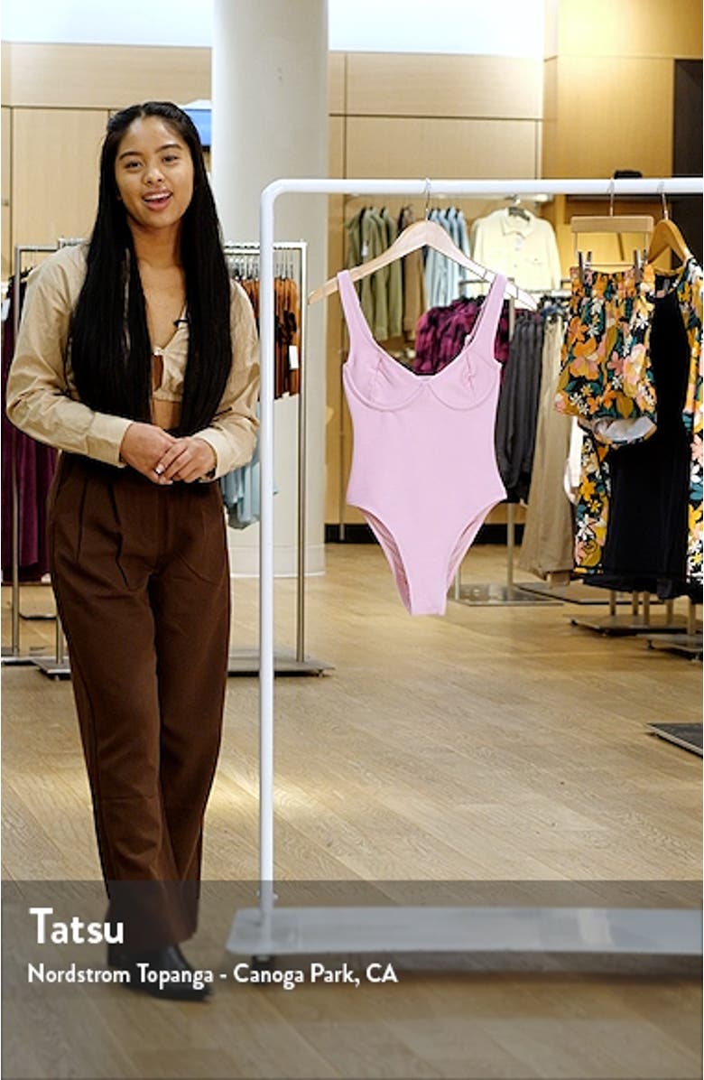 Tanlines Emma Underwire One-Piece Swimsuit, sales video thumbnail