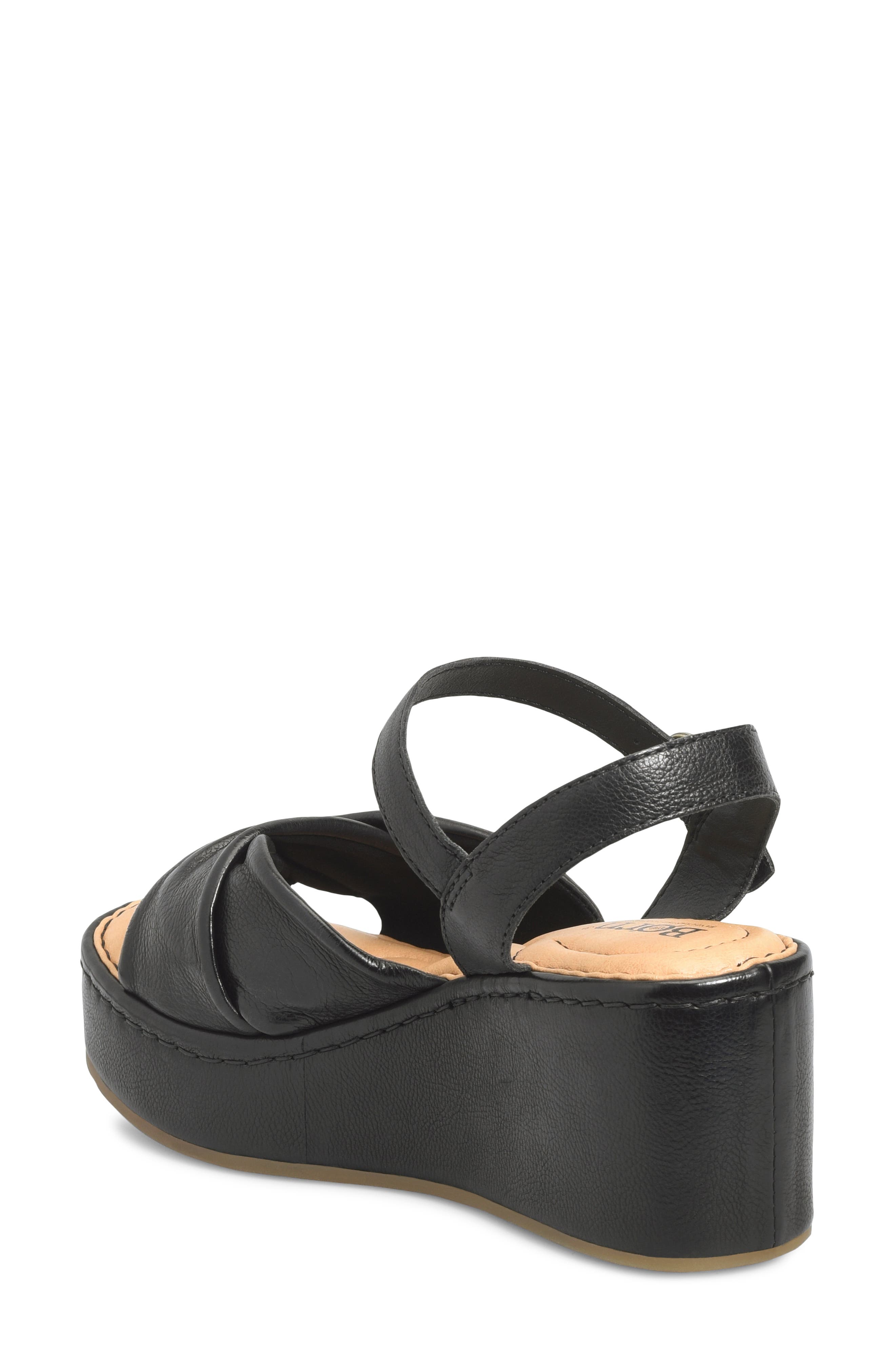 Børn Marchelle Ankle Strap Platform Wedge Sandal, Alternate, color, 