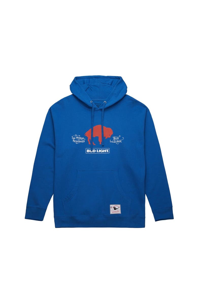 Mitchell & Ness Men's Mitchell & Ness Royal Buffalo Bills NFL x Bud Light Vintage Pullover Hoodie, Alternate, color, Royal
