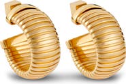 IVI Los Angeles Gaia Oval Hoop Earrings
