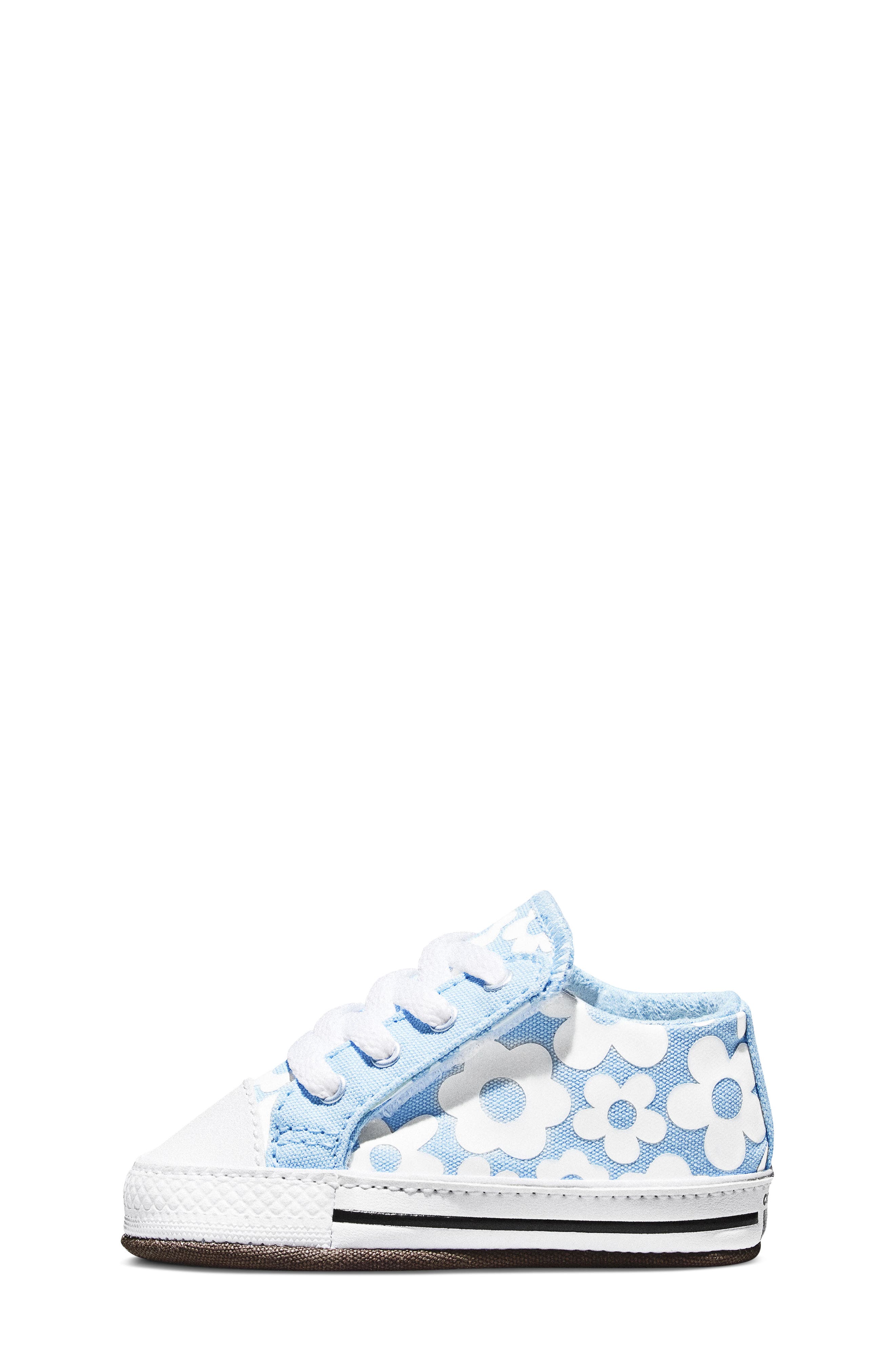 Converse Chuck Taylor<sup>®</sup> All Star<sup>®</sup> Cribster Crib Shoe, Alternate, color, Clear Skies/ White/ Black