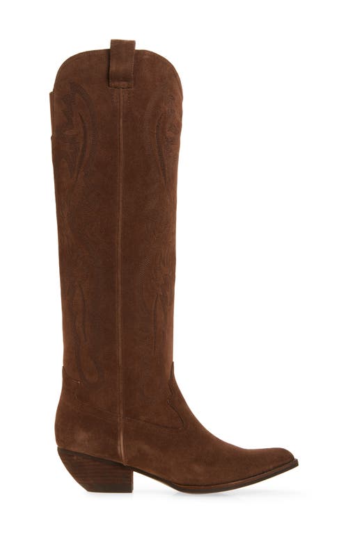 Jeffrey Campbell Calvera Western Knee High Boot In Multi
