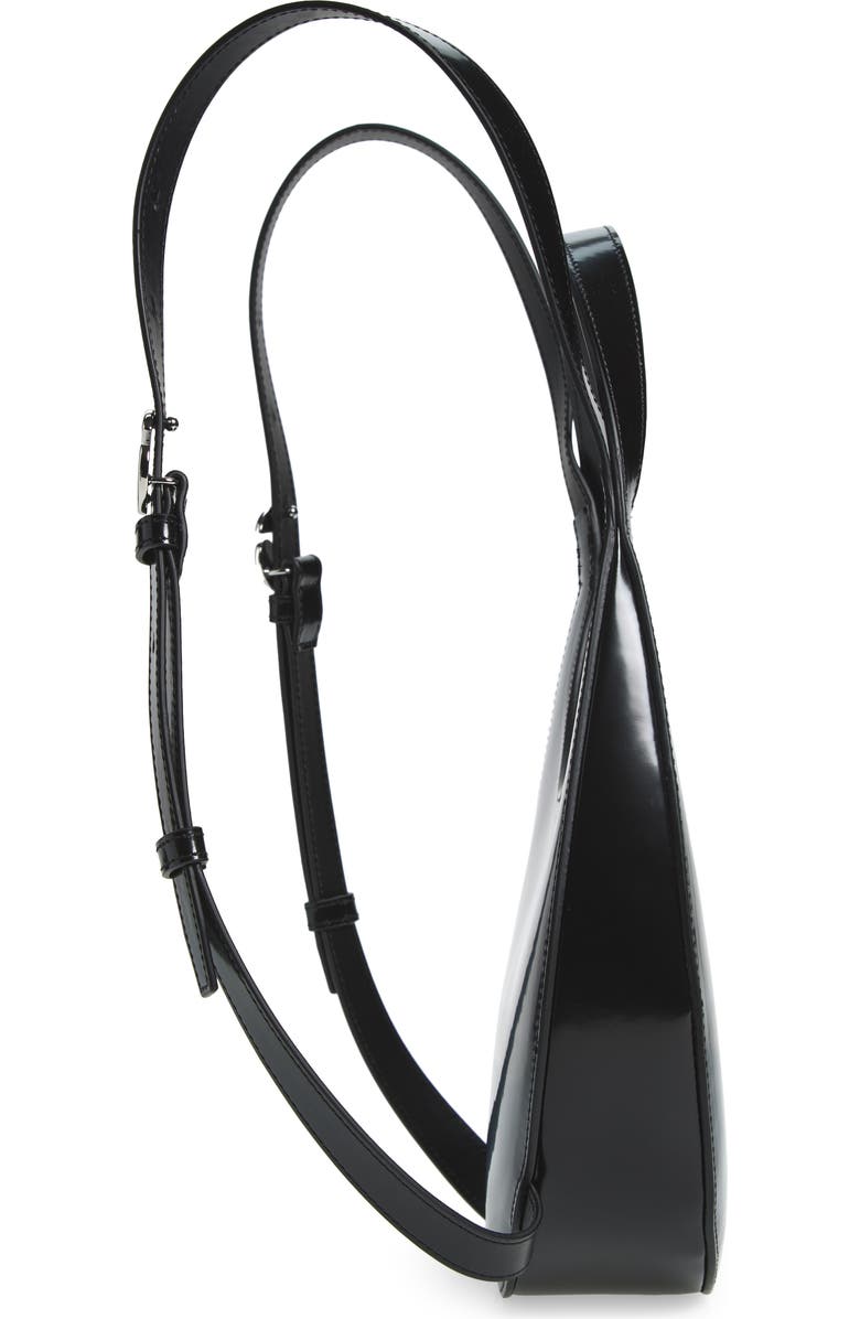 Coperni Swipe Leather Backpack, Alternate, color, Black