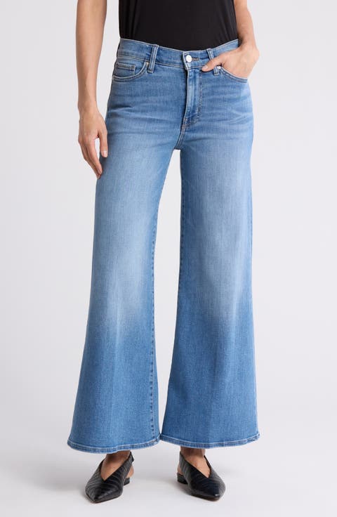 Le Crop Palazzo Jeans
