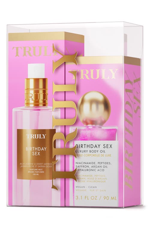 Truly Beauty Birthday Sex Set $72 Value In Multi