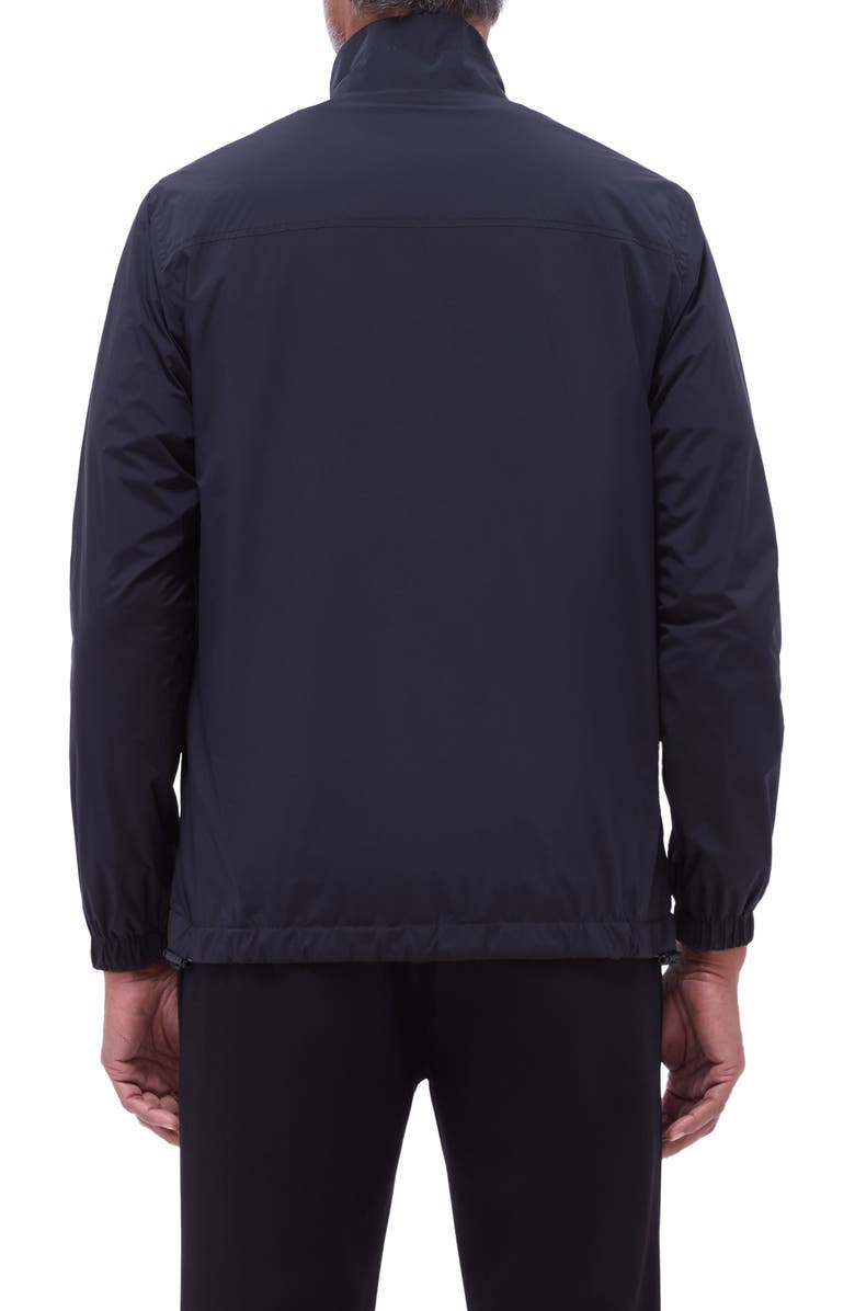 Bugatchi Water Repellent Reversible Jacket, Alternate, color, Black