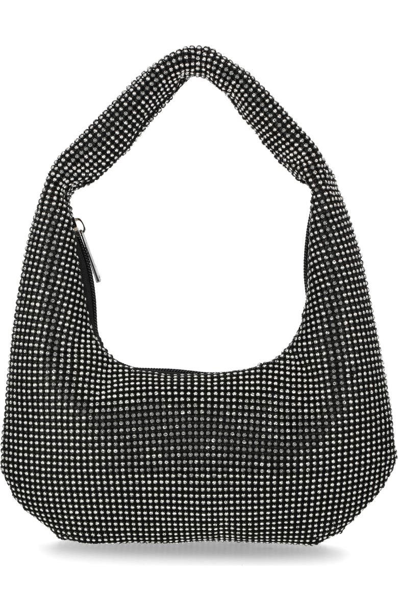 Jessica McClintock Ada Crystal Hobo Bag, Main, color,