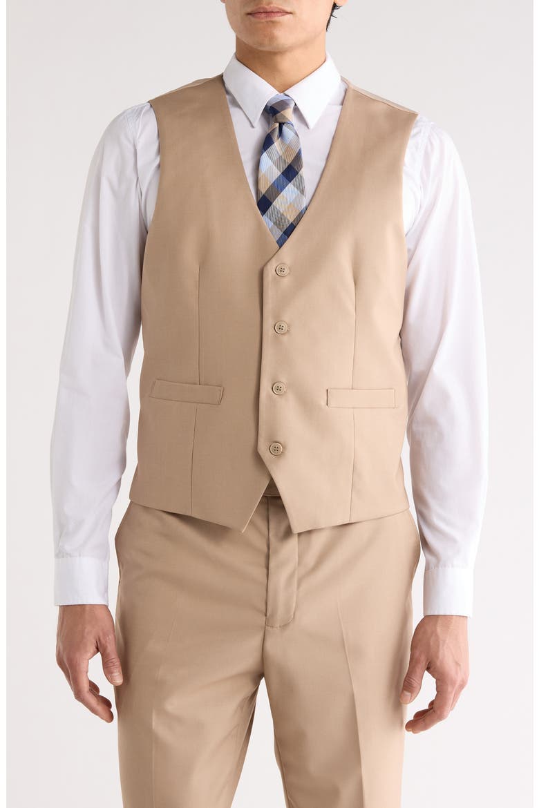 Classic Fit 3-Piece Suit, Alternate, color, TAN