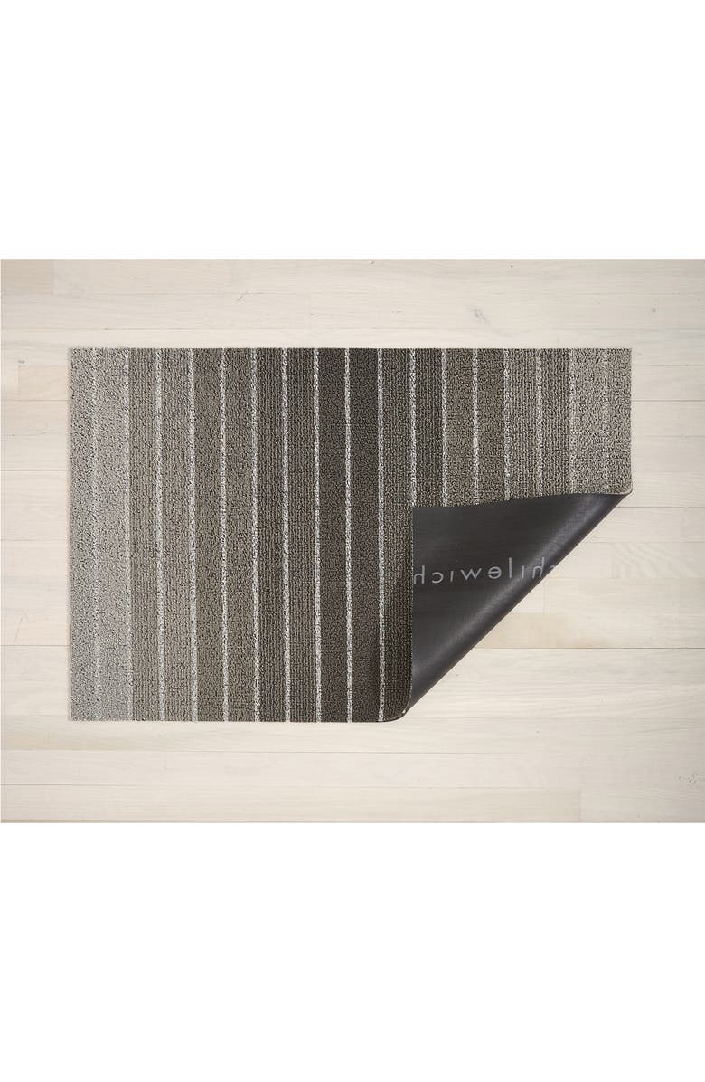 Chilewich Block Stripe Indoor/Outdoor Doormat, Alternate, color, Taupe