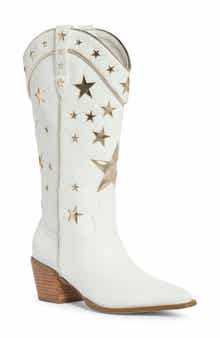 Dollie Faux Leather Western Boot