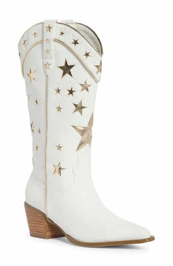 Dollie Faux Leather Western Boot